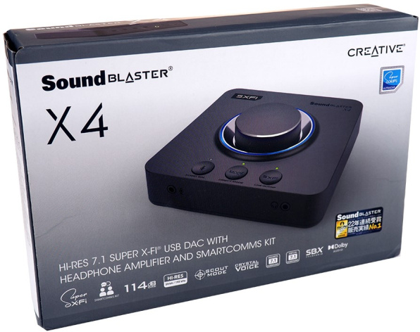 фото Звуковая карта USB 3.0 Creative Sound Blaster X4 в Волгограде