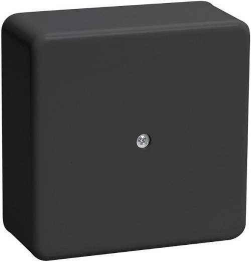 

Коробка распределительная IEK UKO10-100-100-029-K02-E КМ о/п 100х100х29мм черная, UKO10-100-100-029-K02-E