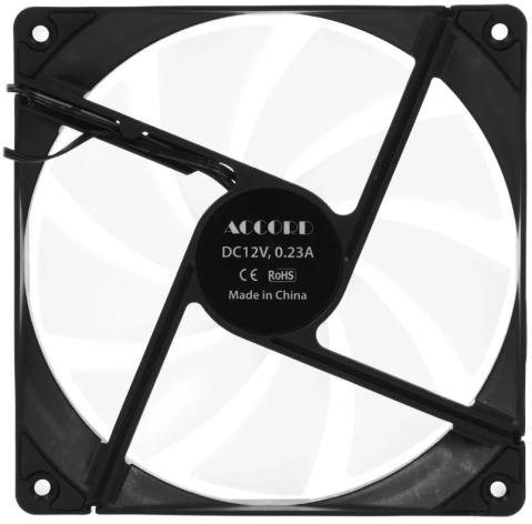фото Вентилятор для корпуса ACCORD ACC-C14 ARGB BLACK в Казани