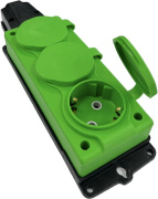 фото Удлинитель iTOK i-CONNECT-COLOR-SUR-KG-315-3-54-10-GREEN