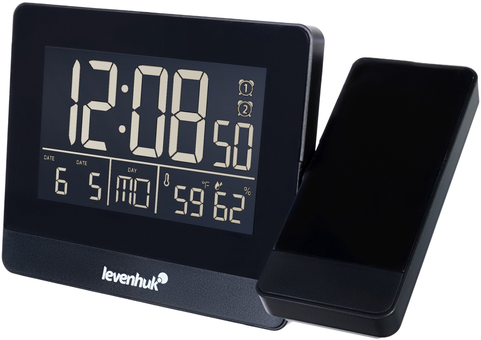 

Термометр Levenhuk Wezzer BASE L70 78889 с часами и проектором, Wezzer BASE L70