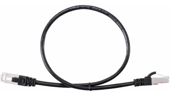 фото Кабель патч-корд FTP 5е кат. 0.5м Aopen ANP522B-BK-0.5M в Омске