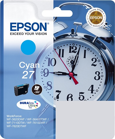 Изображение товара Тонер-картридж Epson C13T27024022 Голубой