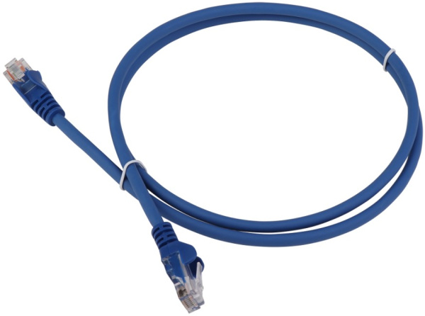фото Кабель патч-корд U/UTP 5e кат. 0.3м Lanmaster LAN-PC45/U5E-0.3-BL в Красноярске