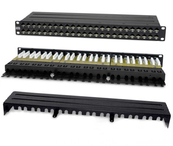 фото Патч-панель  Hyperline PPHD-19-48-8P8C-C6A-110D в Омске