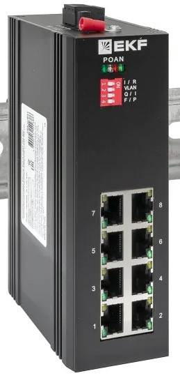 фото Коммутатор промышленный неуправляемый EKF TSX-U-8GT в Волгограде