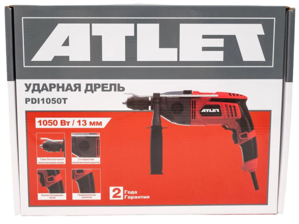 фото Дрель ударная ATLET PDI1050T