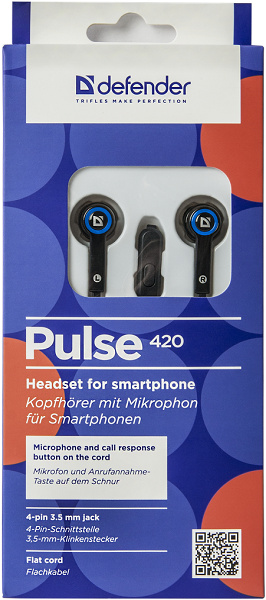 фото Гарнитура проводная Defender Pulse 420 в Омске