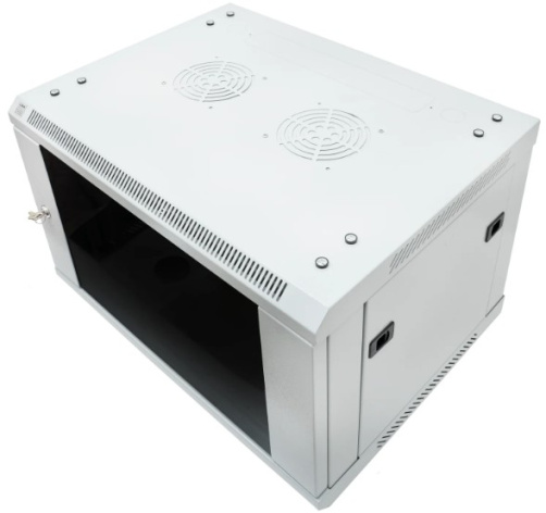 фото Шкаф настенный 19", 9U SNR SNR-TWC-9-SF-R-G в Красноярске