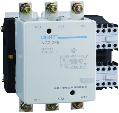 Изображение товара Контактор CHINT 671402 силовой для управления электродвигателями