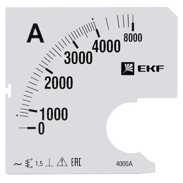 

Шкала сменная EKF s-a961-4000 для A961 4000/5А-1,5, s-a961-4000