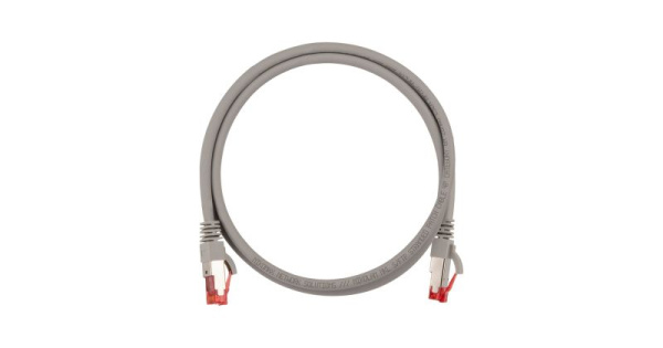 фото Кабель патч-корд S/FTP 6А кат. 3м NikoMax NMC-PC4SA55B-030-SL-C-GY в Омске