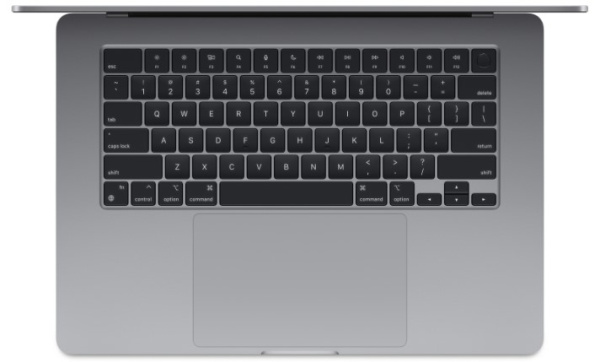 фото Ноутбук  Apple MacBook Air 15 (2024) в Перми 15 ", M, 16 Гб RAM, 512 Гб SSD, M3 10-core GPU, Серый космос