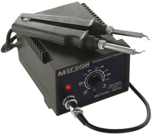 Изображение товара Термопинцет МЕГЕОН 00722 для демонтажа и монтажа SMD