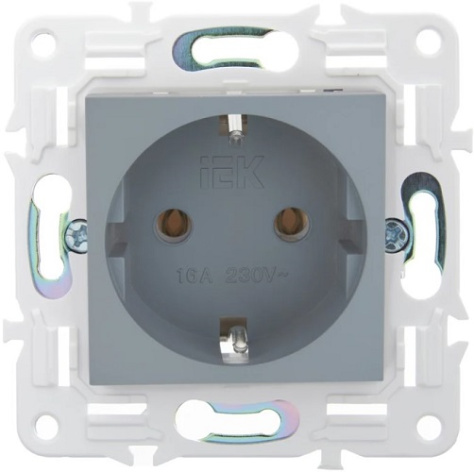 фото Розетка с заземлением  IEK SK-R11-16-K03 в Ростове-на-Дону