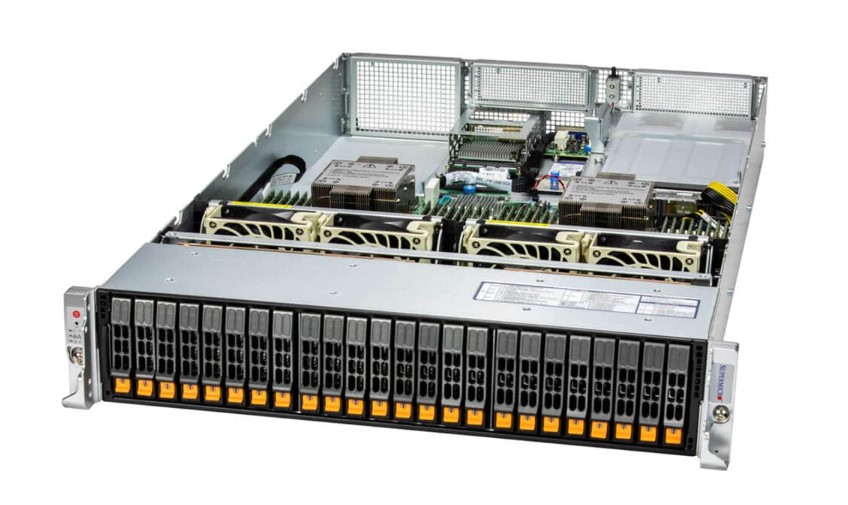 

Серверная платформа Supermicro SYS-221H-TN24R (2*LGA4677, C741, 32*DDR5 (4800), 24*2.5" NVMe/SATA/SAS HS, 2*M.2, 2*1600W, VGA, 2*USB 2.0), SYS-221H-TN24R