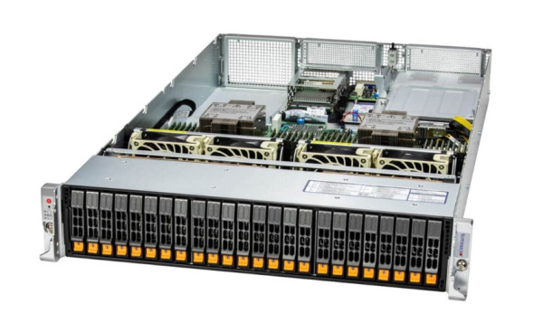 Изображение товара Серверная платформа Supermicro SYS-221H-TN24R с высокой производительностью