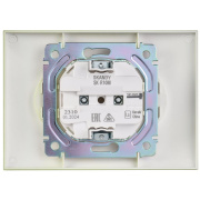 фото Розетка двухместная без заземления IEK SK-R20-10-K06-F