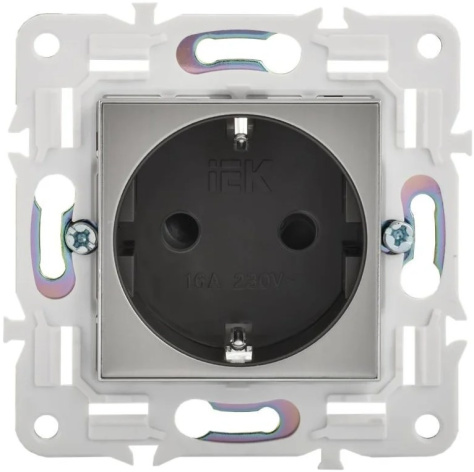 фото Розетка с заземлением  IEK SK-R14-16-K50 в Санкт-Петербургe