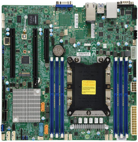 фото Материнская плата mATX Supermicro MBD-X11SPM-F-B в Санкт-Петербургe