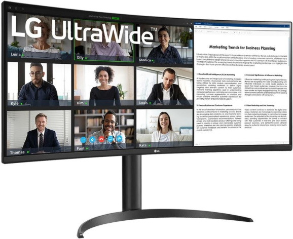 фото Монитор 34" LG 34WR55QK-B в Ростове-на-Дону