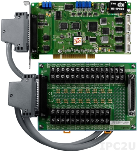 Изображение товара Плата ICP DAS PCI-1800HU/S CR для сбора данных с расширенными возможностями