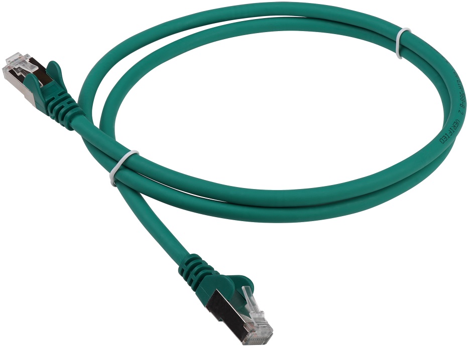 

Кабель патч-корд F/UTP 6 кат. 3м Lanmaster LAN-PC45/S6-3.0-GN RJ45 - RJ45, 4 пары, зеленый, LSZH, LAN-PC45/S6-3.0-GN
