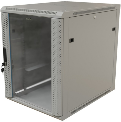 фото Шкаф настенный 19", 12U Hyperline TWB-1268-GP-RAL7035 в Уфе