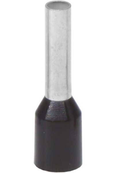 Изображение товара Наконечник-гильза DKC IF1.5-10BK для жил сечением 1.5 мм², 10 мм, черный, 100 шт