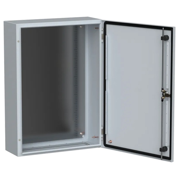 

Щит с монтажной панелью IEK TI5-10-N-070-050-020-66 TITAN 5 металлический ЩМП-70.50.20 УХЛ1 IP66, TI5-10-N-070-050-020-66