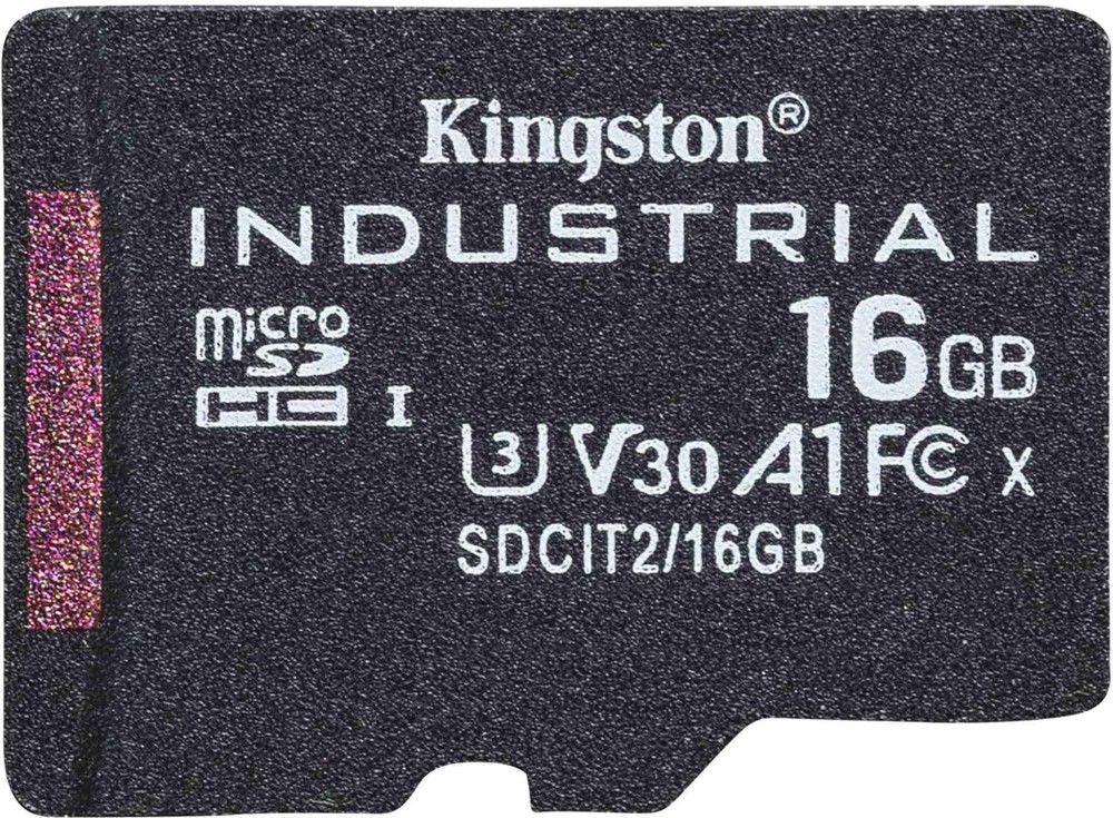 

Карта памяти 16GB Kingston SDCIT2/16GBSP сlass 10 UHS-I U3 V30 A1 TLC в режиме pSLC, SDCIT2/16GBSP