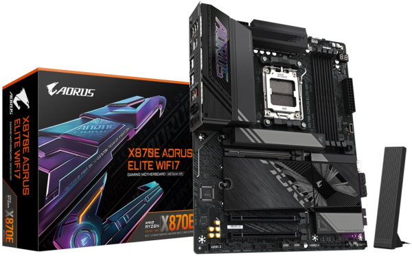 фото Материнская плата ATX GIGABYTE X870 AORUS ELITE WIFI7 ICE в Казани