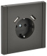 фото Розетка с заземлением с 2 USB  IEK FP-R14-16-U21-D31-K03 в Казани