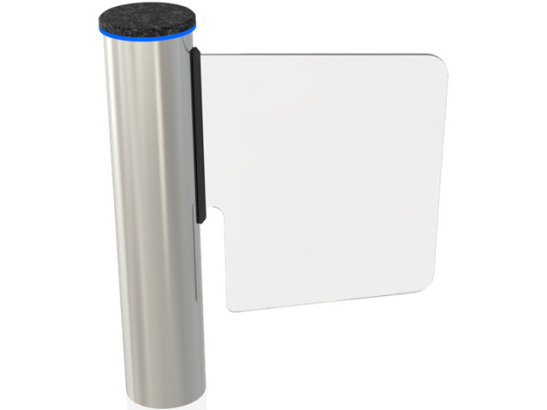 Изображение товара Автоматический турникет WING GL от CAME с проходом 550 мм и пропускной способностью 12 чел/мин