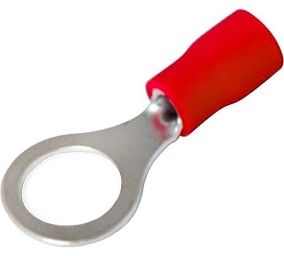 

Наконечник Rexant 08-0012 кольцевой изолированный диам. 3.7 мм 0.5-1.5 мм2 (НКи 1.5-3.5) красный, 08-0012