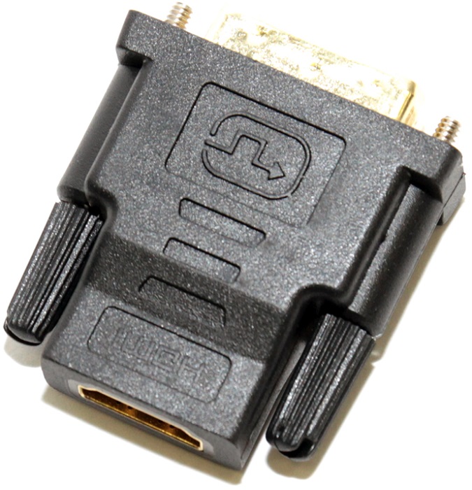 

Переходник 5bites DH1803G DVI M (24+1)-HDMI F, DH1803G