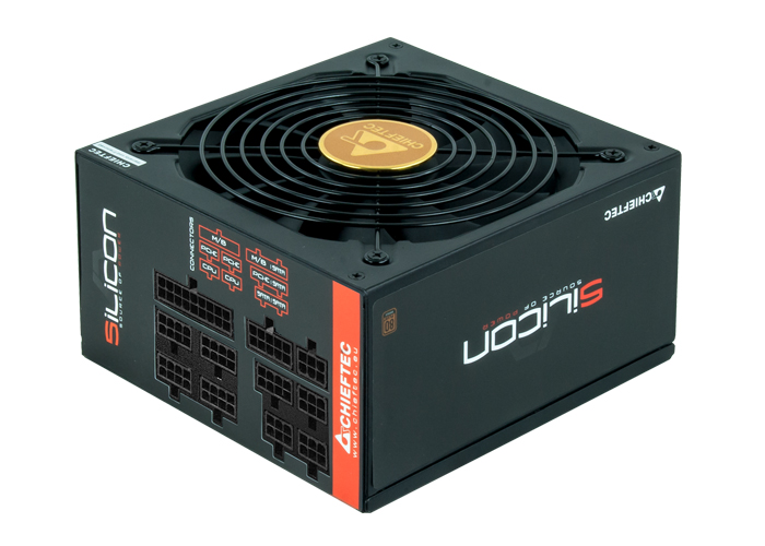 

Блок питания ATX Chieftec SLC-650C Silicon, 650W, 80 Plus Bronze, Active PFC, 140mm fan, Full Cable Management, Retail, SLC-650C