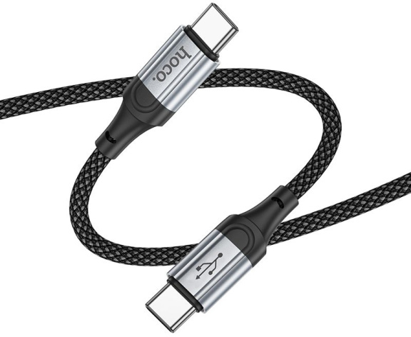 Изображение товара Интерфейсный USB кабель Hoco X102 FRESH TYPE-C TO TYPE-C для быстрой зарядки и передачи данных
