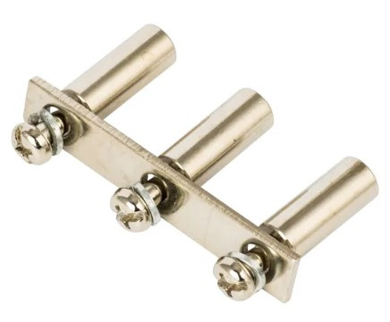 Изображение товара Перемычка EKF plc-per-3PIN-2 для электросетей, 3 полюса, винтовая