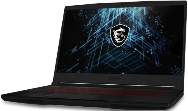 фото Ноутбук  MSI GF63 Thin 11SC-11UD-254XRU 15.6 ", Core i5, 8 Гб RAM, 256 Гб SSD, GeForce RTX 3050 Ti, Черный