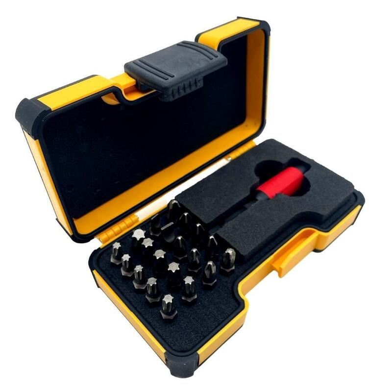 

Набор бит Felo 02082136 SL/PZ/PH/TX с битодержателем STAR в кейсе, 21 шт, 02082136