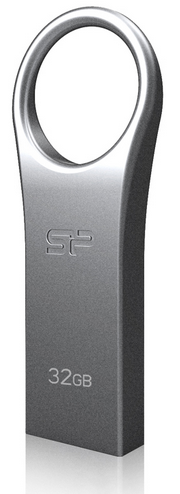 

Накопитель USB 2.0 32GB Silicon Power Firma F80 SP032GBUF2F80V1S серебристый, Firma F80