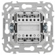 фото Выключатель двухклавишный  IEK FI-V20-0-10-1-K01 в Воронеже