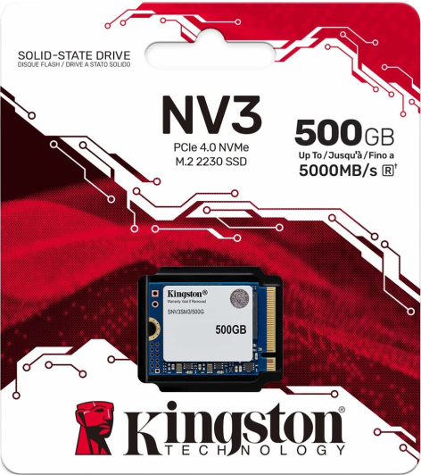 фото Накопитель SSD M.2 2230 Kingston SNV3SM3/500G в Уфе 500 ГБ