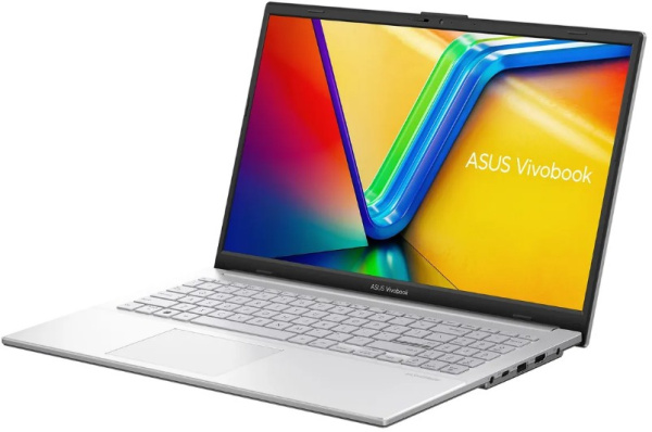 фото Ноутбук ASUS E1504FA-BQ5531 15.6" (AMD Ryzen 5, 8Гб LPDDR5, SSD 256 Гб, Radeon 610M, Без ОС) Серебристый [90NB0ZR1-M07PW0]