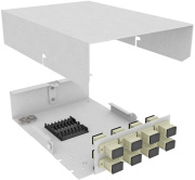 фото Кросс оптический настенный TopLAN КРНМ-Top-08LC/U-OM2-GY