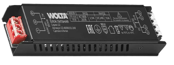 фото Блок питания  WOLTA LD-400W/03-48V в Челябинске