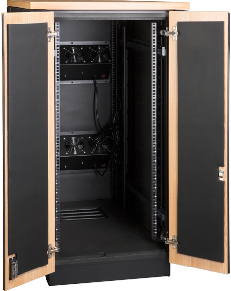 фото Шкаф напольный 19", 24U Lanmaster LAN-DC-CBSP-24U-WD в Уфе