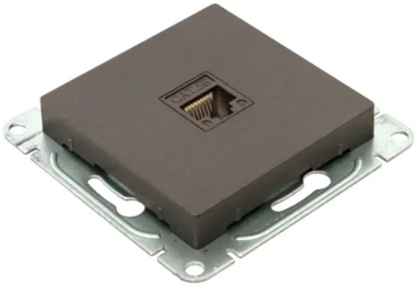 фото Розетка компьютерная  EKF UP1-SOM-RJ45-5