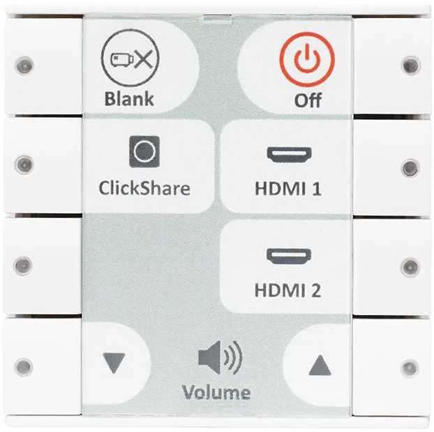 

Панель управления BIAMP Impera Echo Plus 8EUW 912.2259.900/911.2259.900 кнопочная 8-button control pad with Ethernet, EU, white, Impera Echo Plus 8EUW